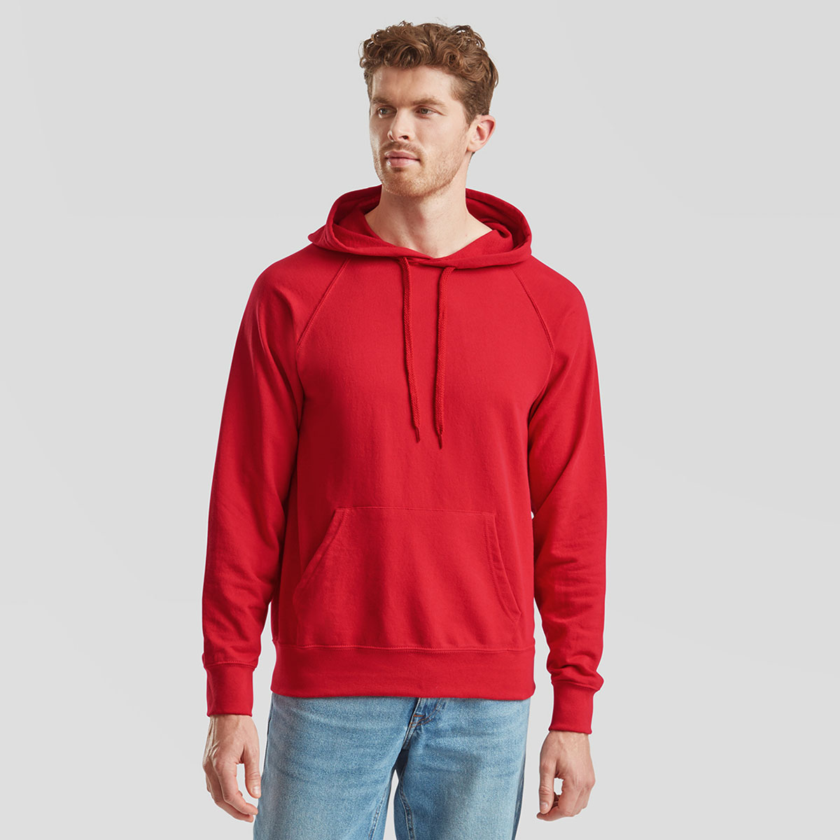 Fruit of the Loom Lightweight Hooded Sweat - 62-140-0